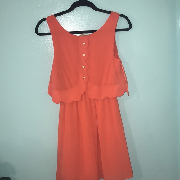 Red Camel Orange Dress - Picture 2 of 3